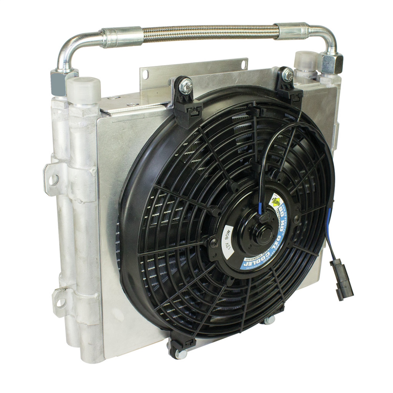 BD Diesel 1300601-DS Xtrude Double Stacked Auxiliary Transmission Cooler