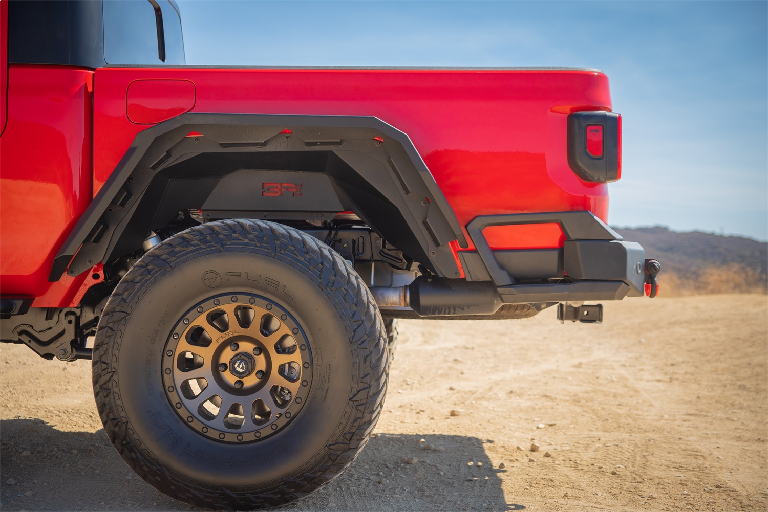Body Armor JT-2965 Rear Bumper Fits 20-22 Gladiator