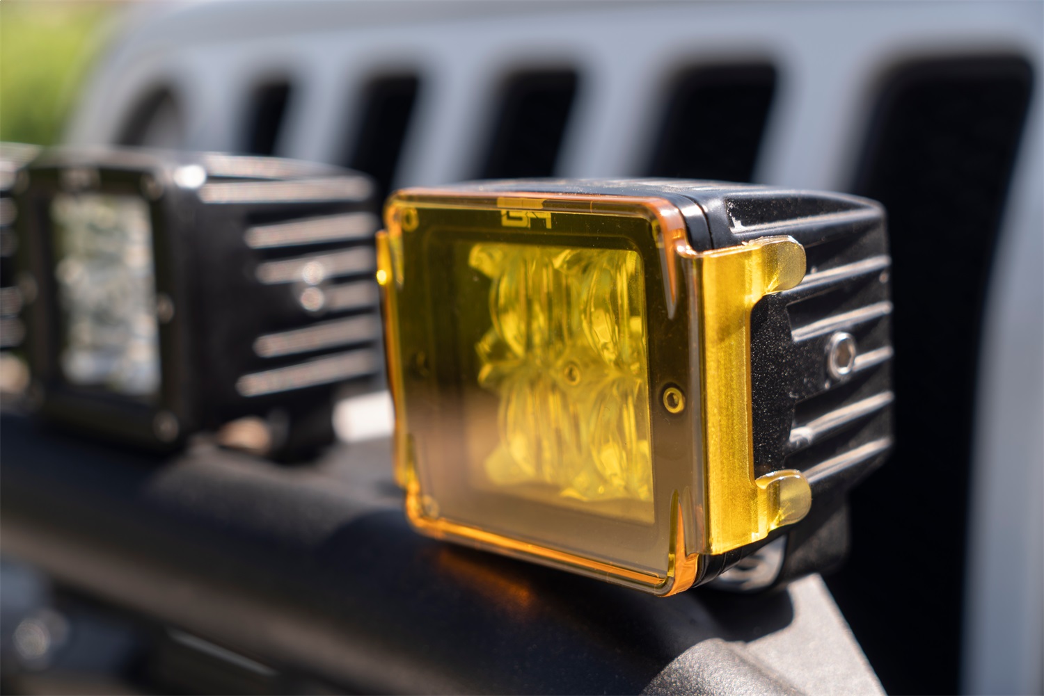 50' Light Bar Amber Covers 2