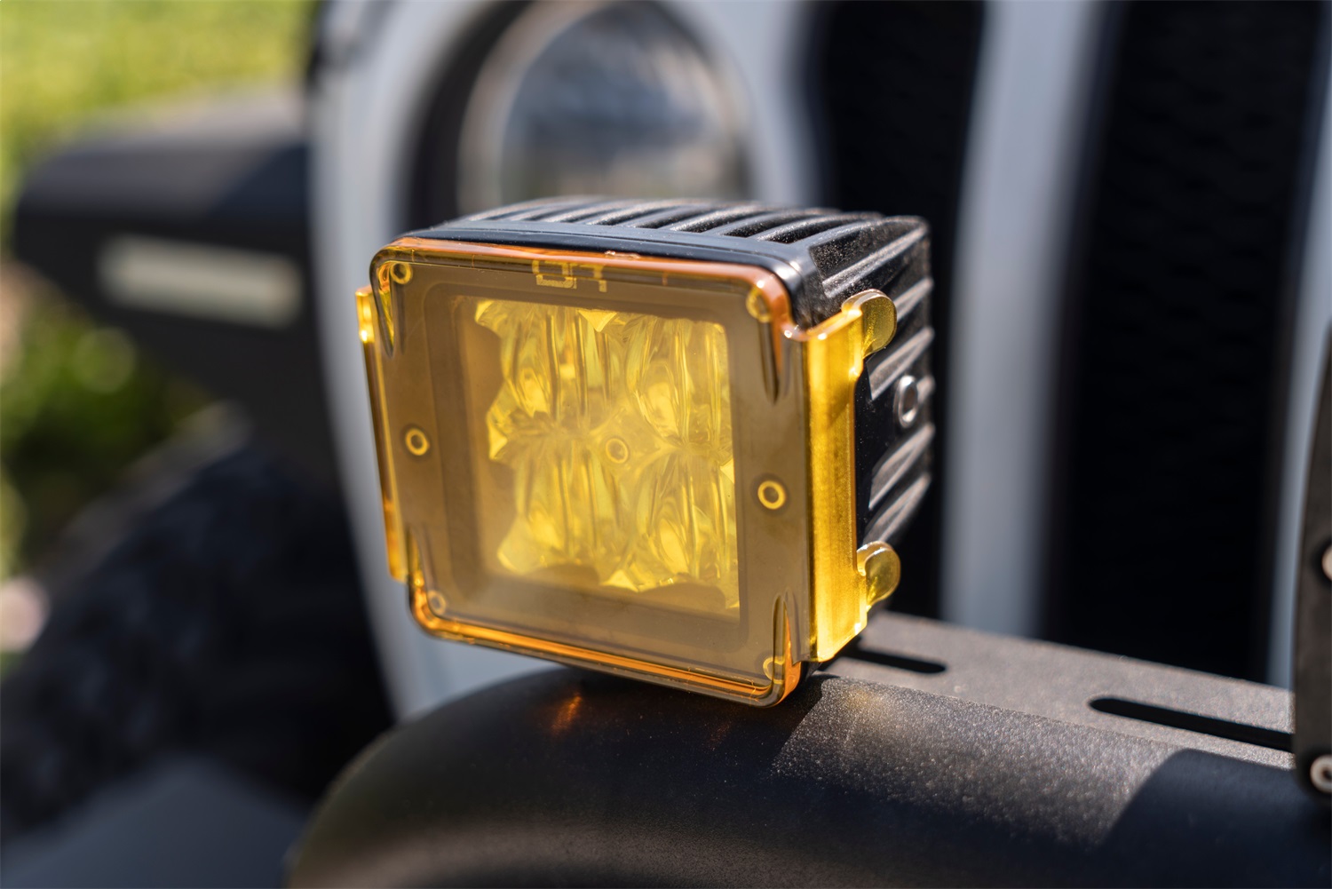 50' Light Bar Amber Covers 3