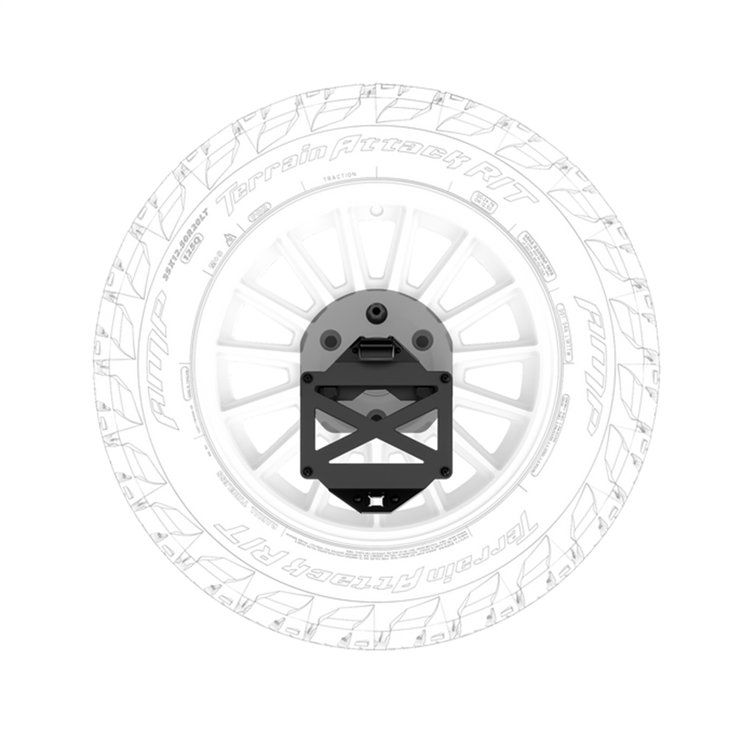 Pro Series II Tire Carrier 4