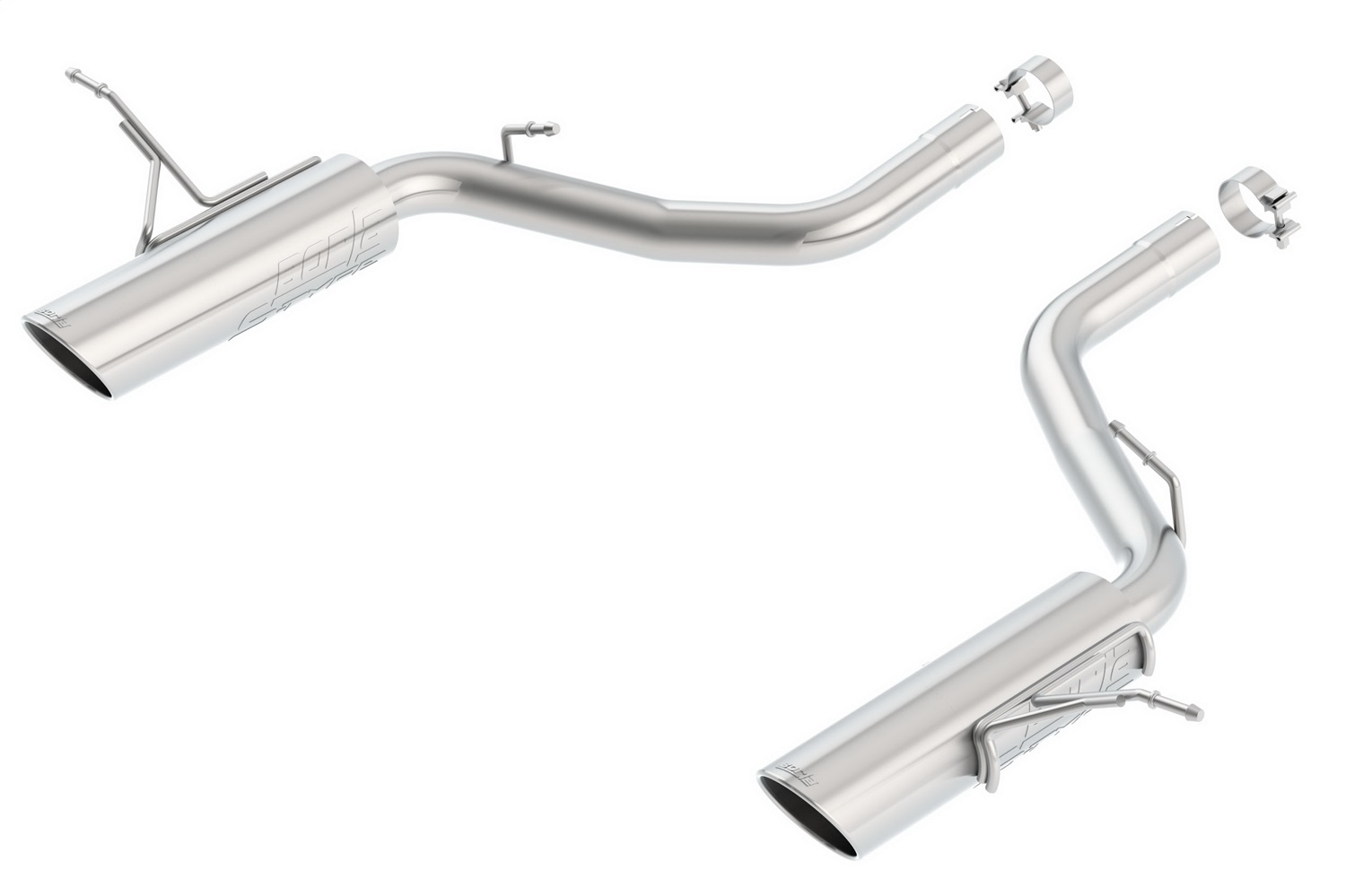 Borla 11826 - S-Type Stainless Steel Dual Rear Section Exhaust System