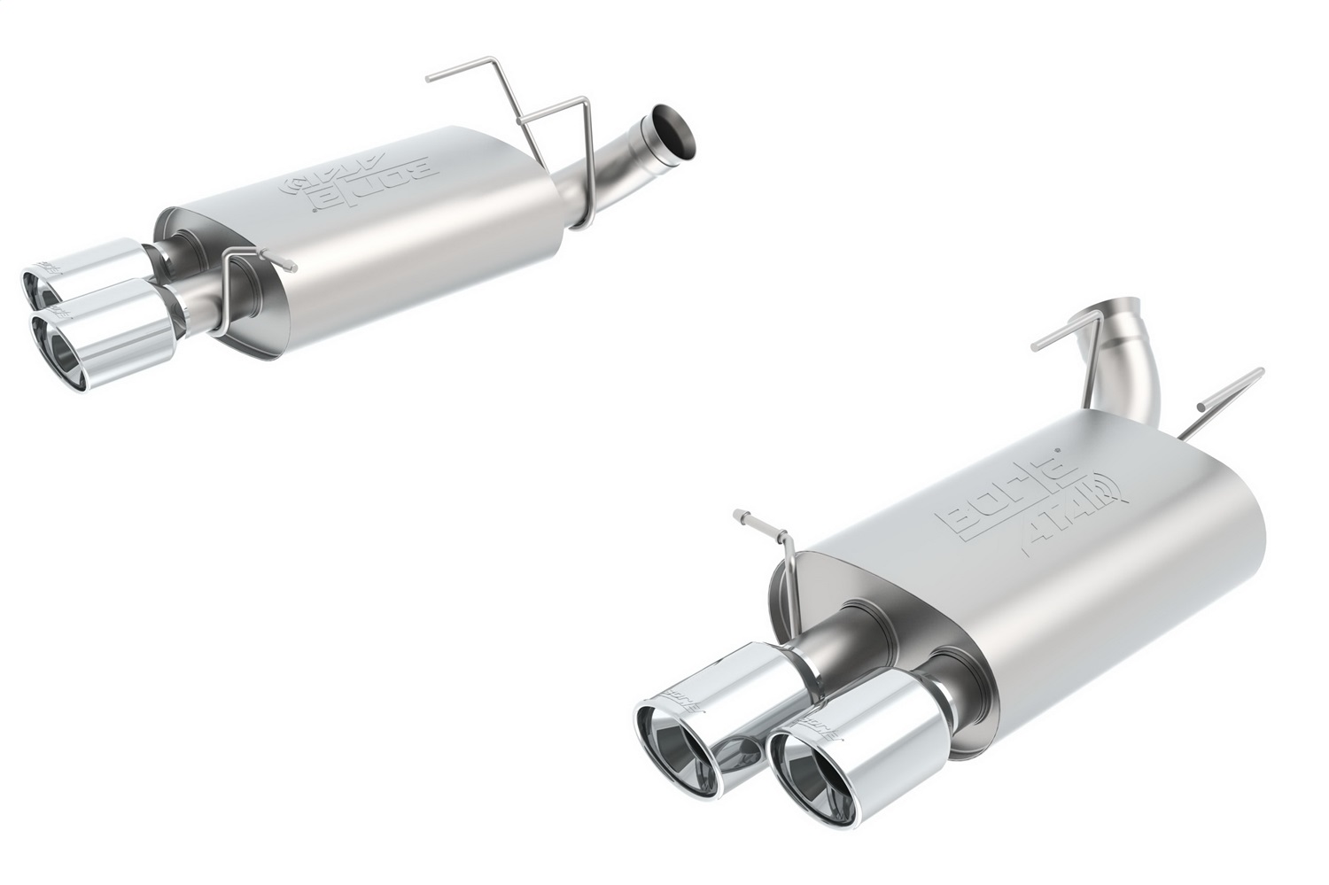 Borla 11831 - ATAK Stainless Steel Single Rear Section Exhaust System