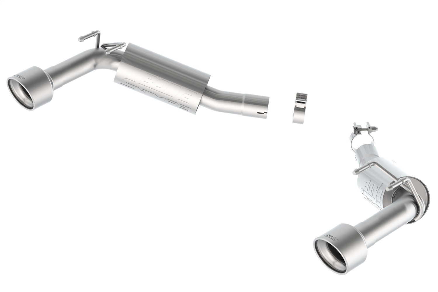 Borla 11849 - S-Type Stainless Steel Single Rear Section Exhaust System