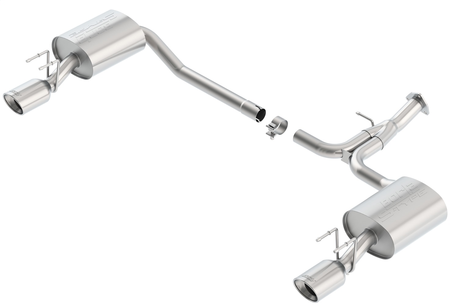 Borla Axle-Back Exhaust System - S-Type - 11853
