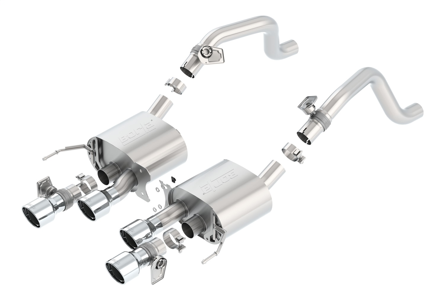 Borla Axle-Back Exhaust System - S-Type - 11855