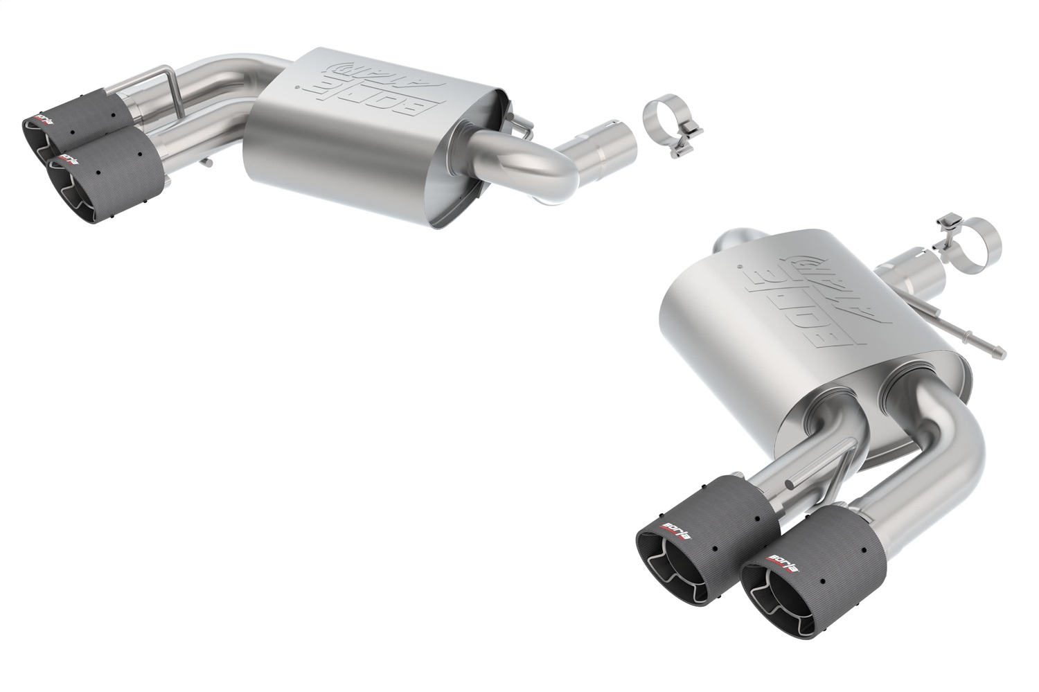 Borla Axle-Back Exhaust System - ATAK - 11921CF