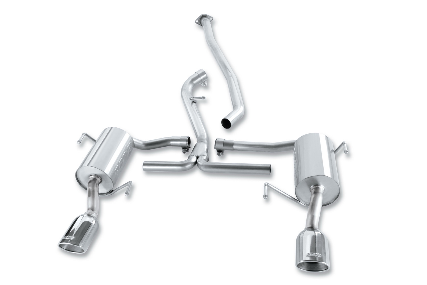 Borla 140324 - S-Type Stainless Steel Single Cat-Back Exhaust System