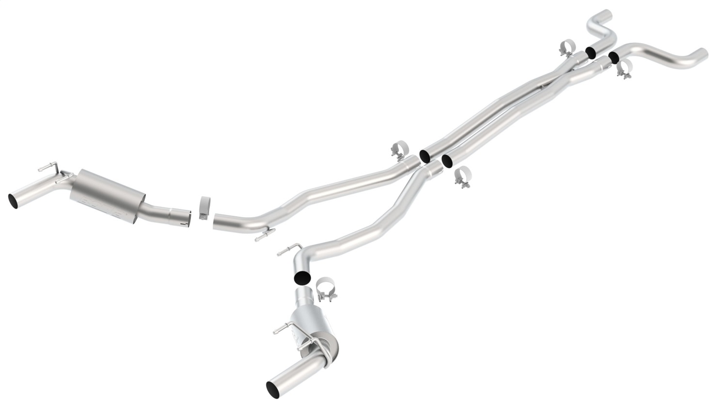 Borla 140330 S-Type Cat-Back Exhaust System Fits 10-13 Camaro