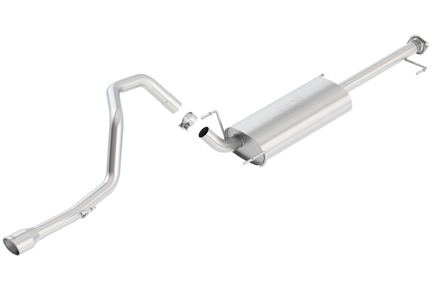 Borla 140379 - Touring Stainless Steel Single Cat-Back Exhaust System