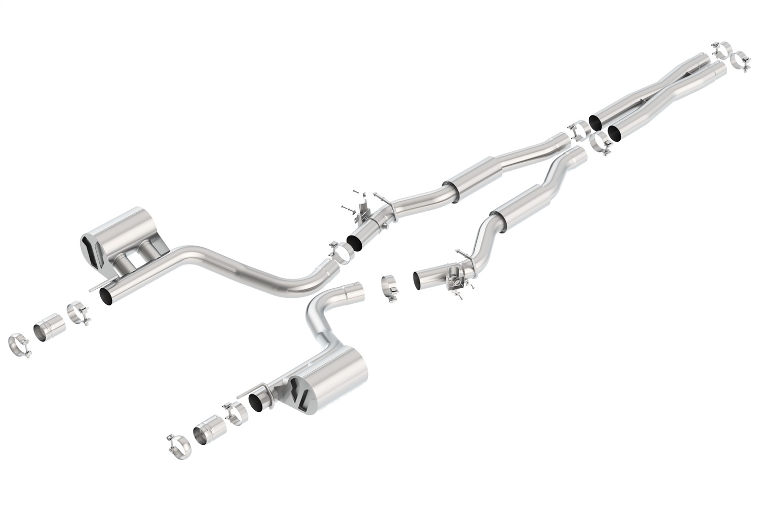 Borla 140642 S-Type Cat-Back Exhaust System Fits 15-22 Challenger