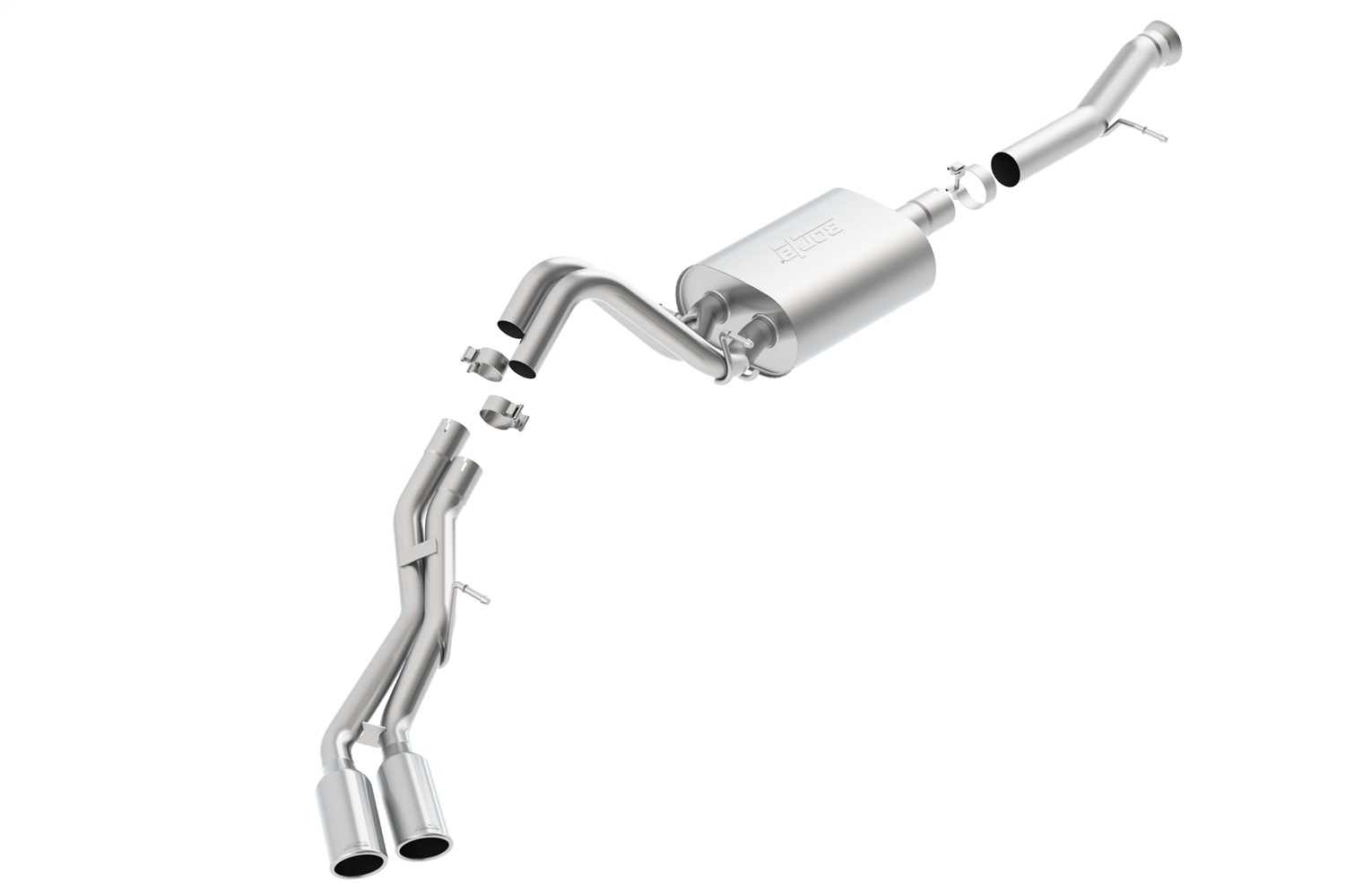Borla 140652 - S-Type Single Cat-Back Exhaust System (Side Exit)