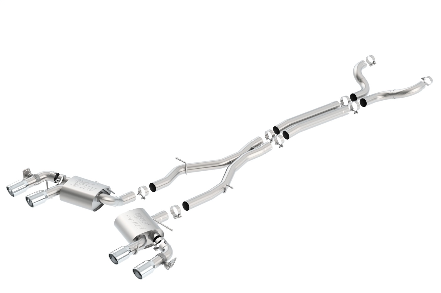 Borla 140727 ATAK Cat-Back Exhaust System Fits 17-24 Camaro
