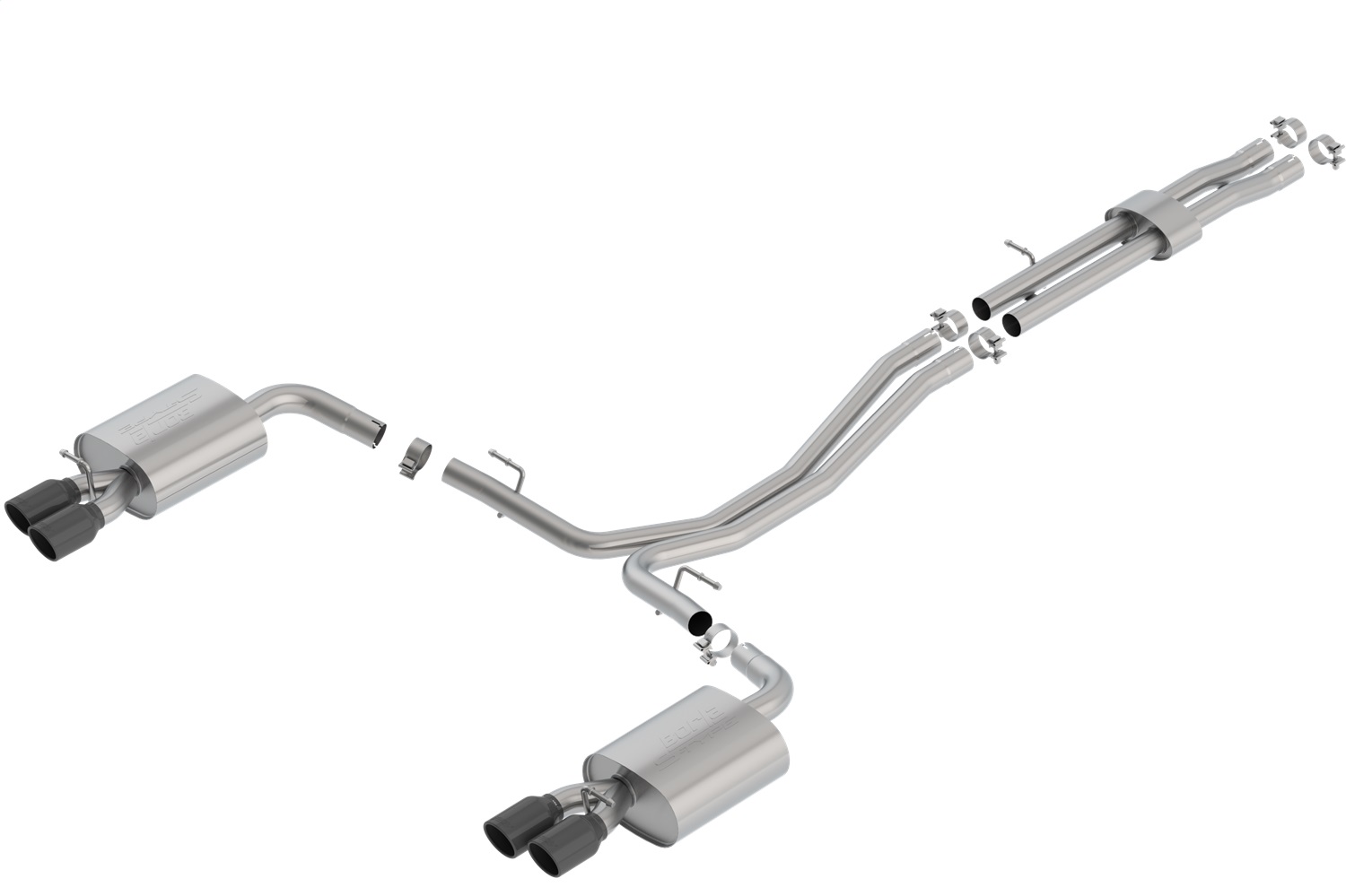 Borla Cat-Back Exhaust System - S-Type - 140765BC