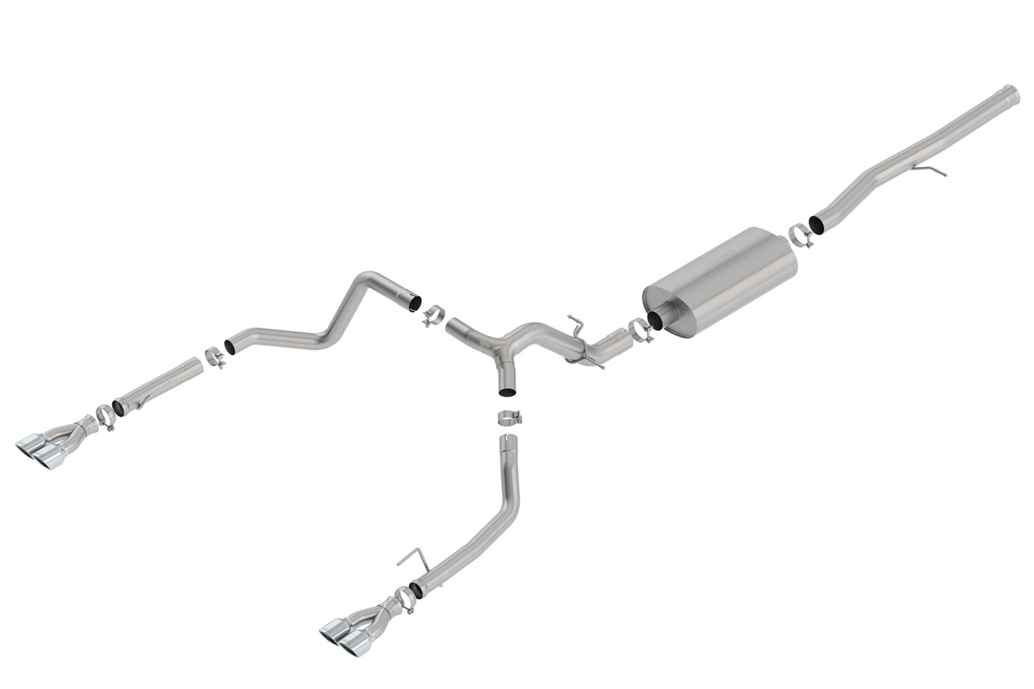 Borla 140782 Touring Cat-Back Exhaust System