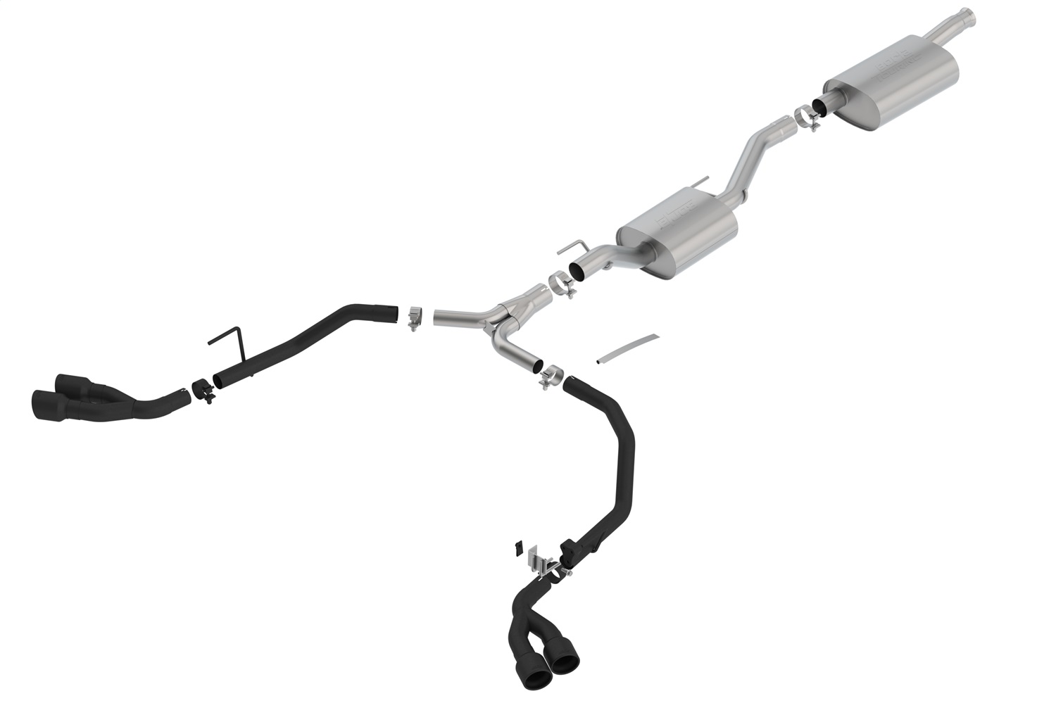 Borla Catback Exhaust Fit 2020 Gladiator JT 3.6L V6 AT/MT AWD