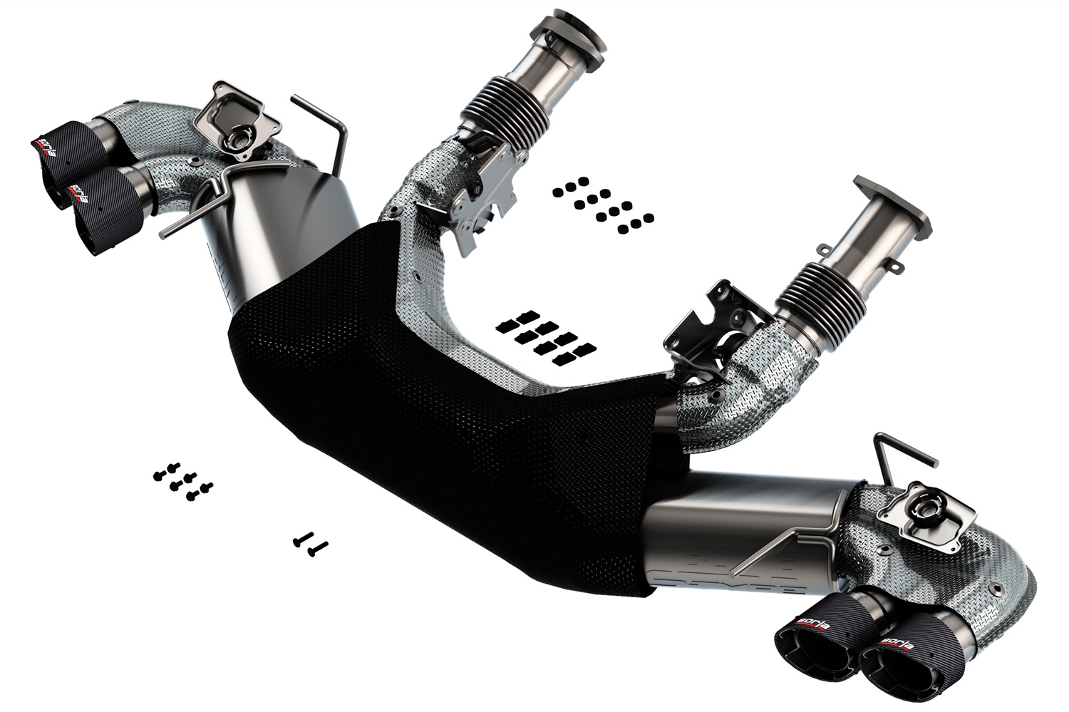 Borla 140838CF S-Type Cat-Back Exhaust System Fits 20-23 Corvette