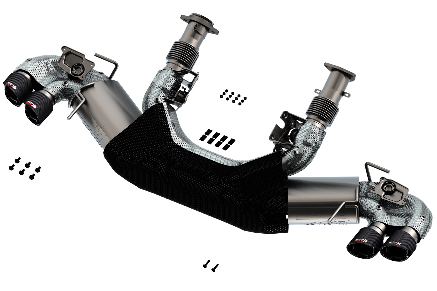 Borla 140839CF ATAK Cat-Back Exhaust System Fits 20-25 Corvette