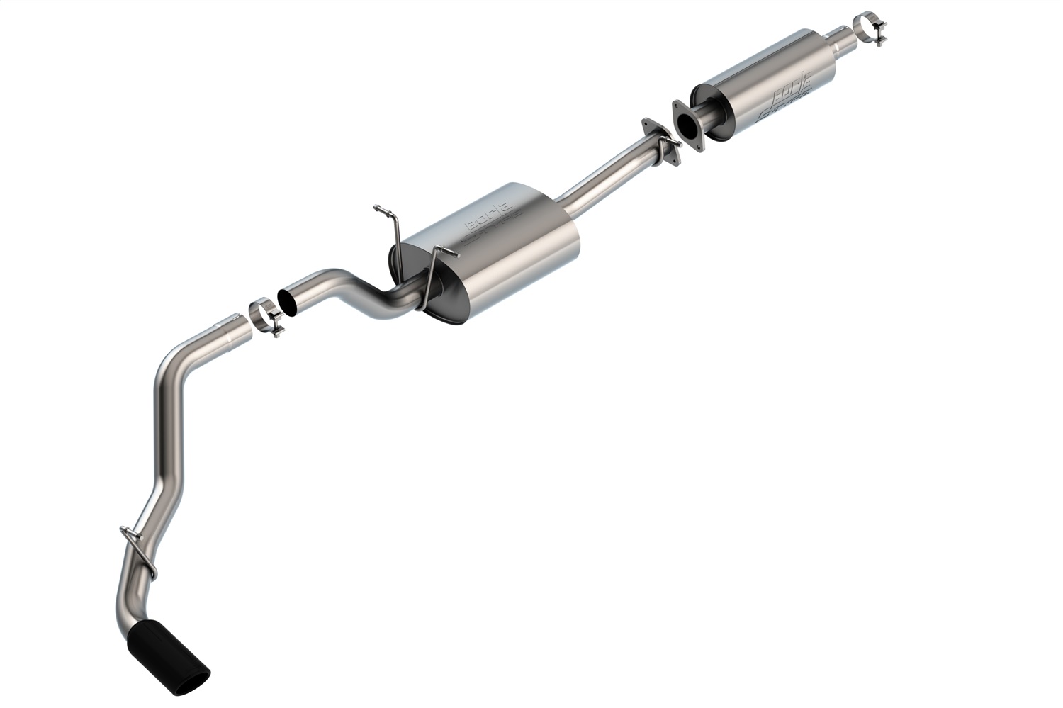 Borla Fit 19-22 RAM 1500 3.6L V6 4DR 140.5/144.6/153.5 WB 3.0in Cat-Back Exhaust