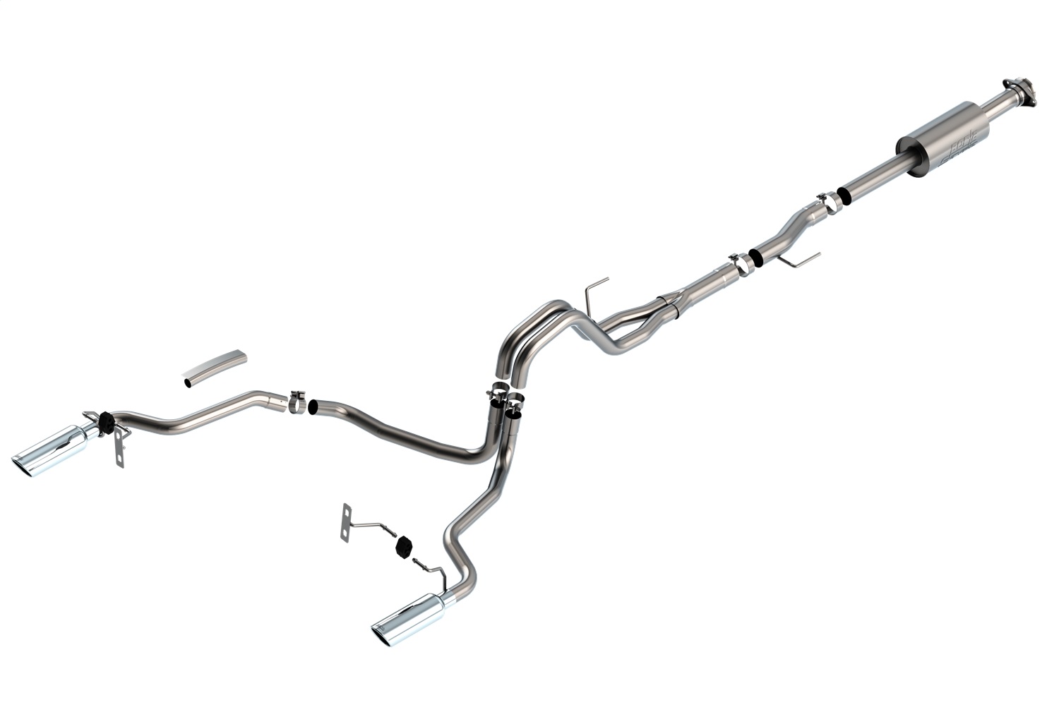 Borla 140863 S-Type Cat-Back Exhaust System Fits 21-25 F-150