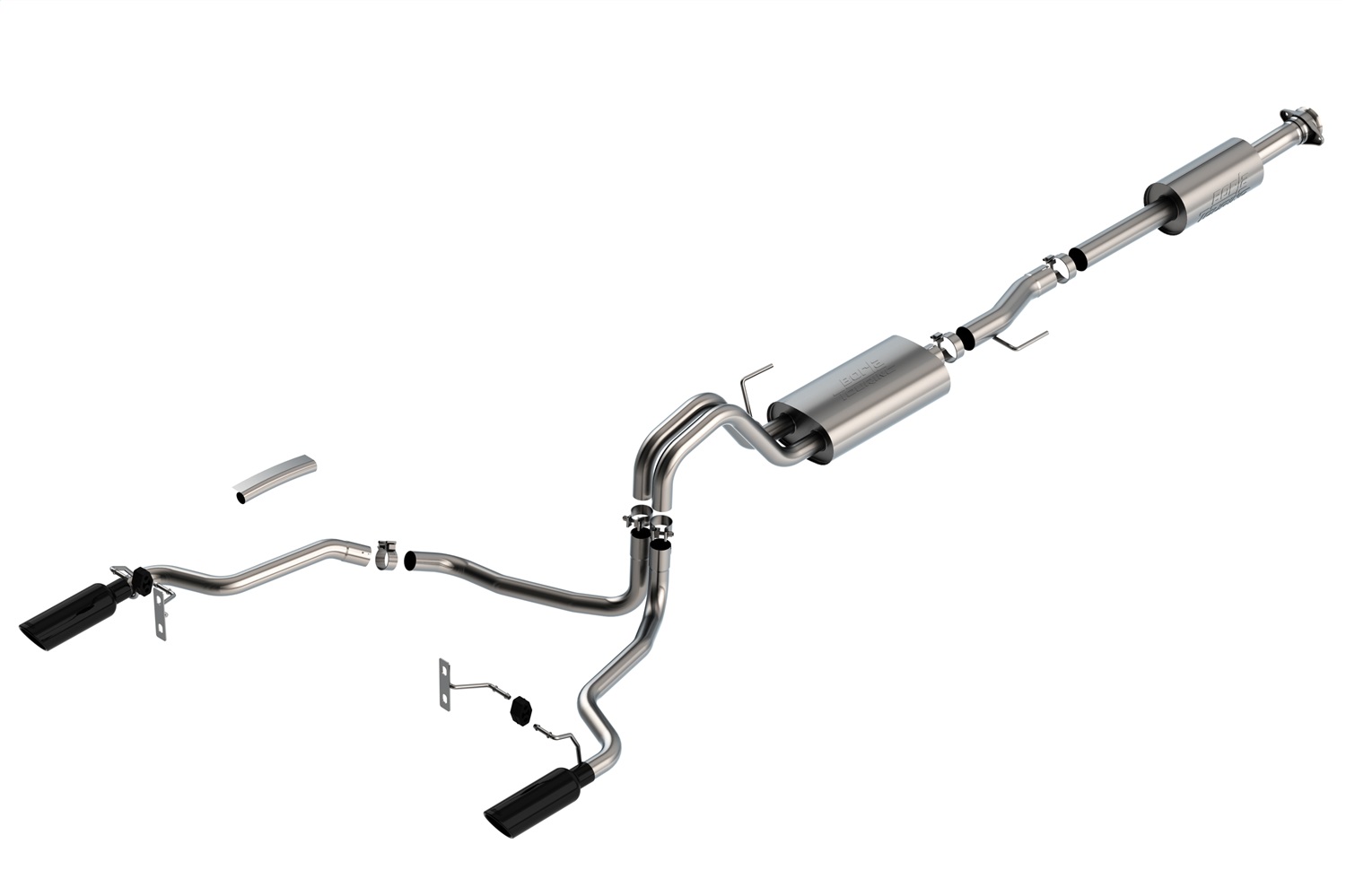 Borla 140865BC Touring Cat-Back Exhaust System Fits 21-25 F-150