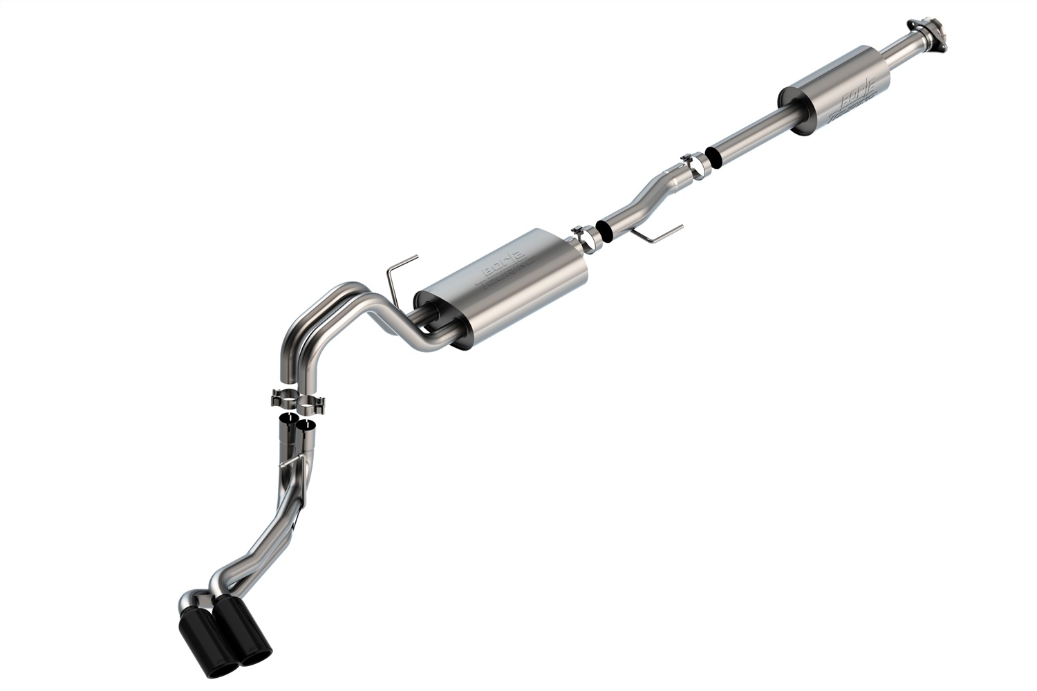 Borla 140873BC Touring Cat-Back Exhaust System Fits 21-23 F-150