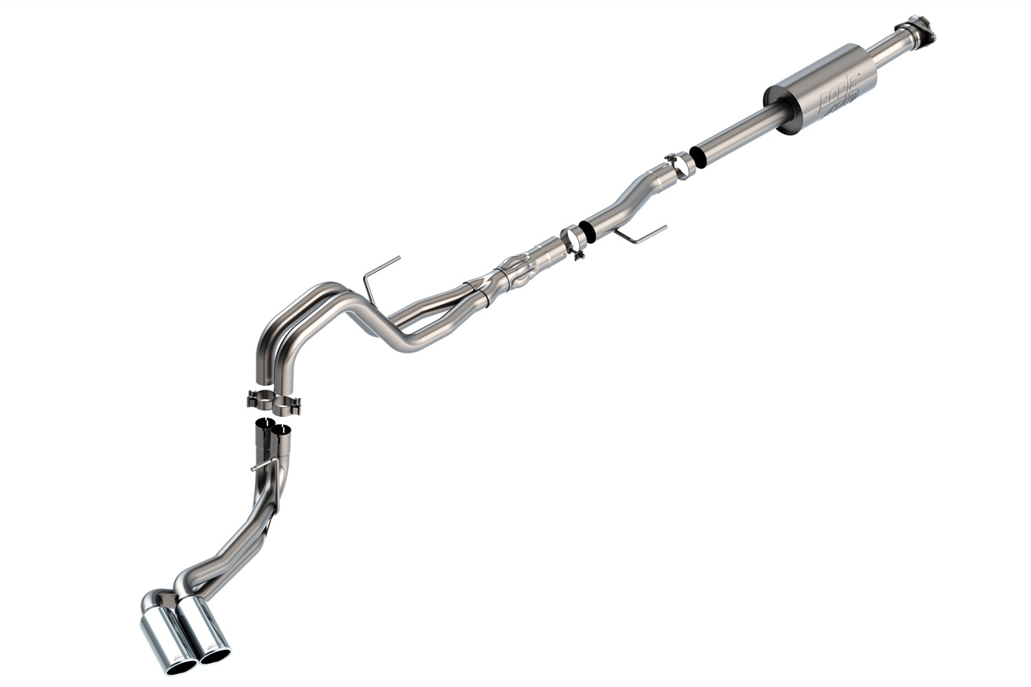 Borla Fit F-150 2021 5.0L 4DR CC SB EC STB 3/2.25 DSE Cat-Back