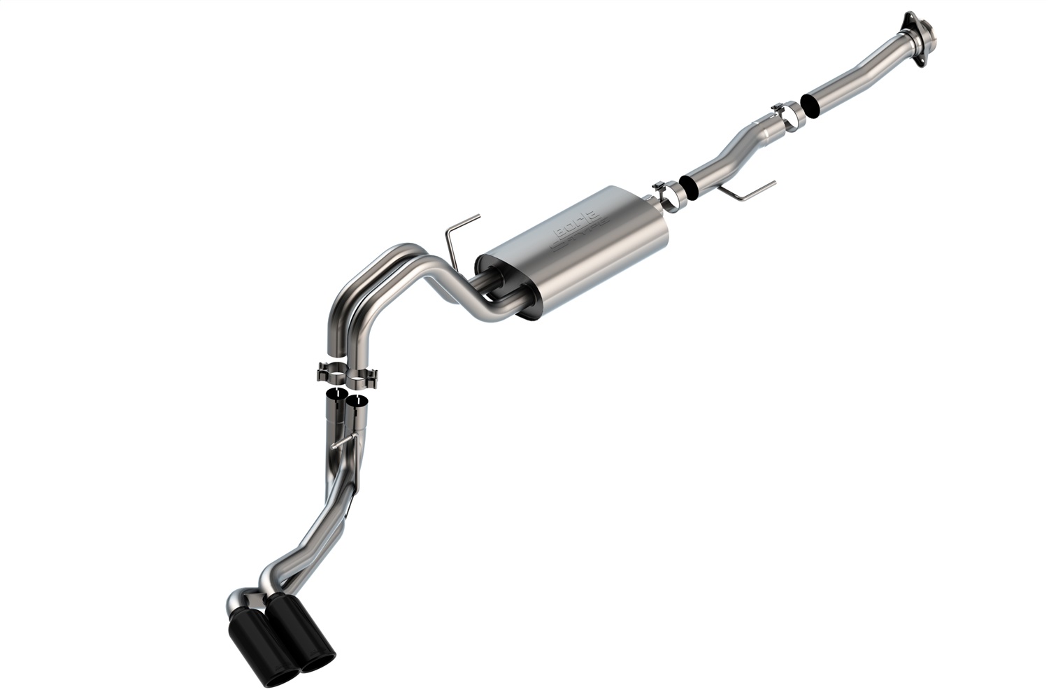 Borla Fit F-150 2021 5.0L 2DR RC SB (122.8 WB) XL, XLT 3/2.25 DSE Cat-Back S-Type