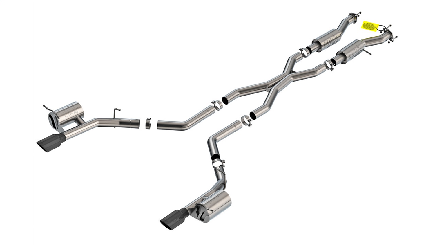 Borla Fit 2021+ Durango SRT Hellcat 6.2L V8 AWD ATAK Cat-Back Exhaust System