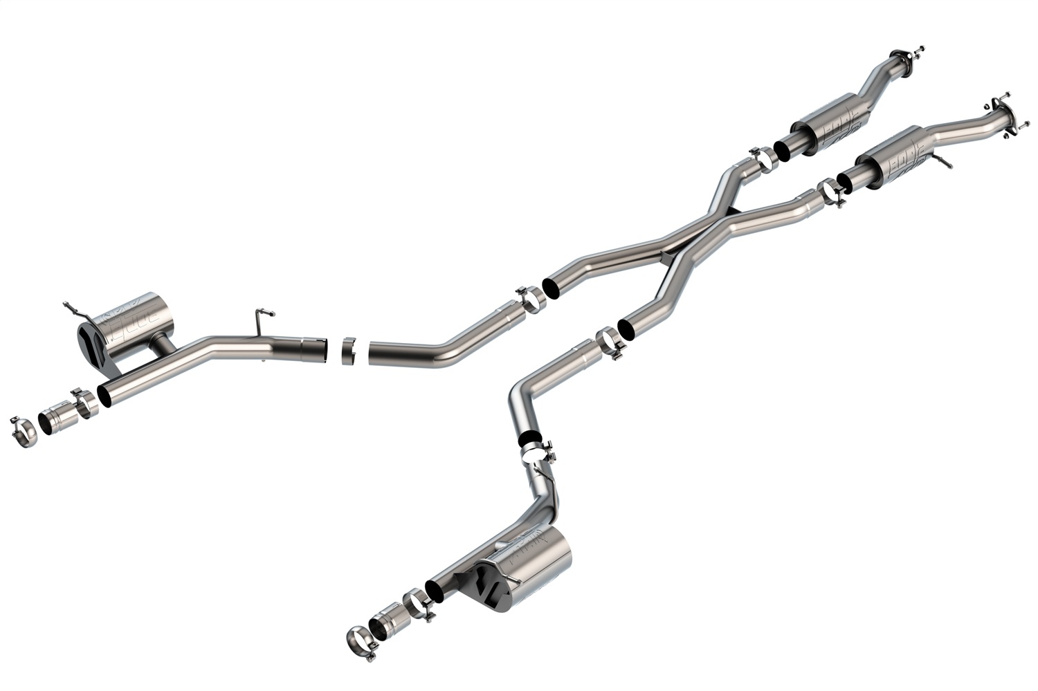 Borla Fit 2021+ Durango SRT Hellcat 6.2L V8 AWD ATAK Cat-Back Exhaust System