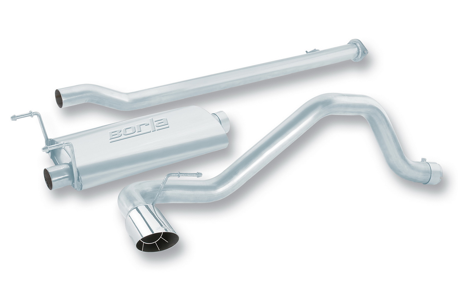 Borla 14597 - Touring Stainless Steel Single Cat-Back Exhaust System
