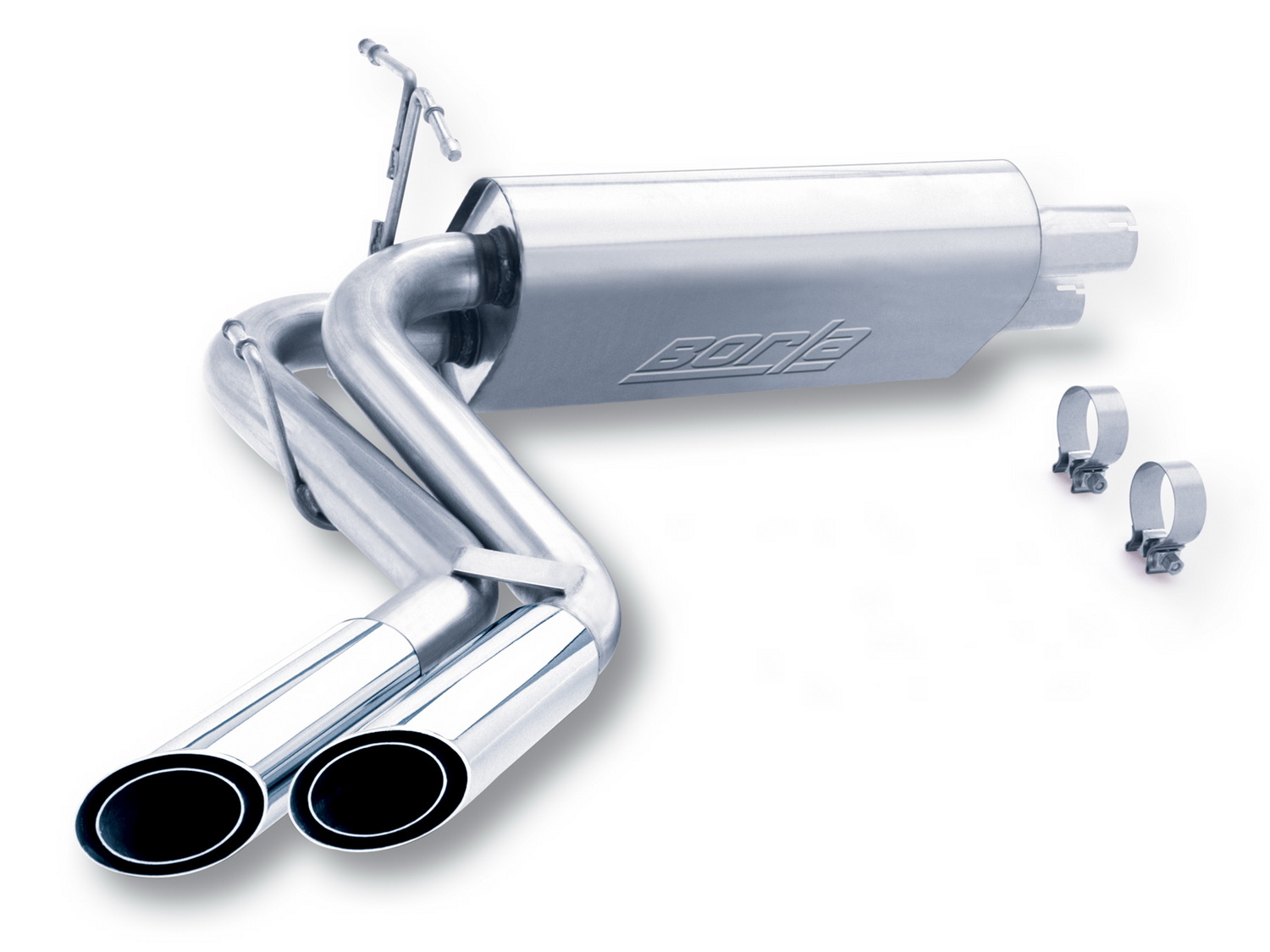 Borla Cat-Back Exhaust for 99-04 F-150 Lightning 5.4L Auto Trans 2WD