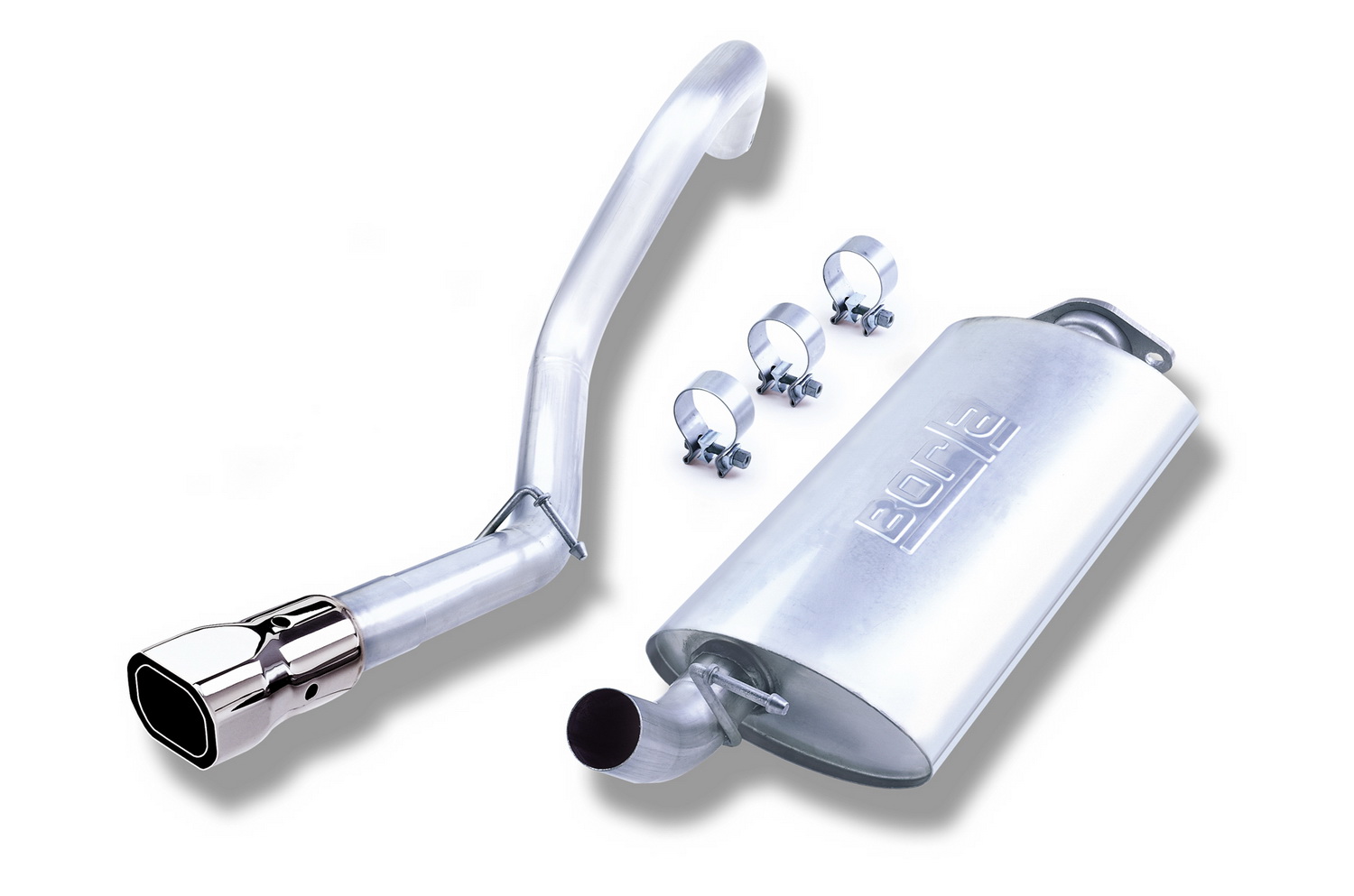 Borla 14924 - Touring Stainless Steel Single Cat-Back Exhaust System