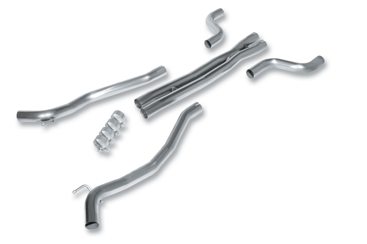 Borla 60512 - Stainless Steel X-Pipe with Mid-Pipes