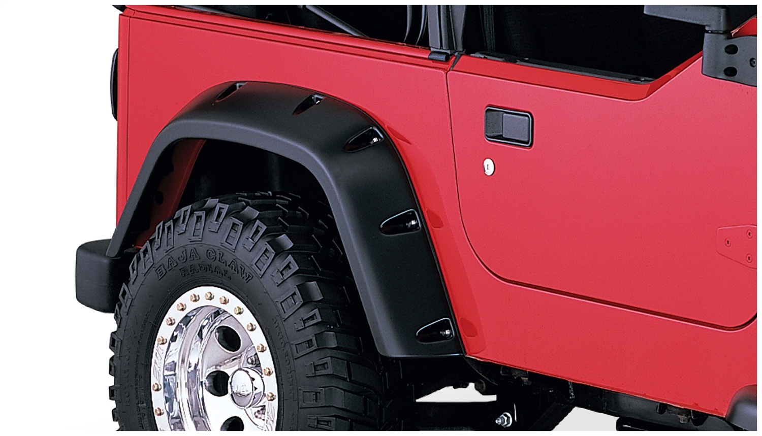 Bushwacker 10917-07 Pocket Style 4 PC Fender Flares Fits 97