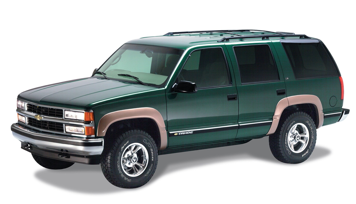 Bushwacker 40064-02 Rear Matte Black Fender Flares for Chevy Tahoe /& GMC Yukon