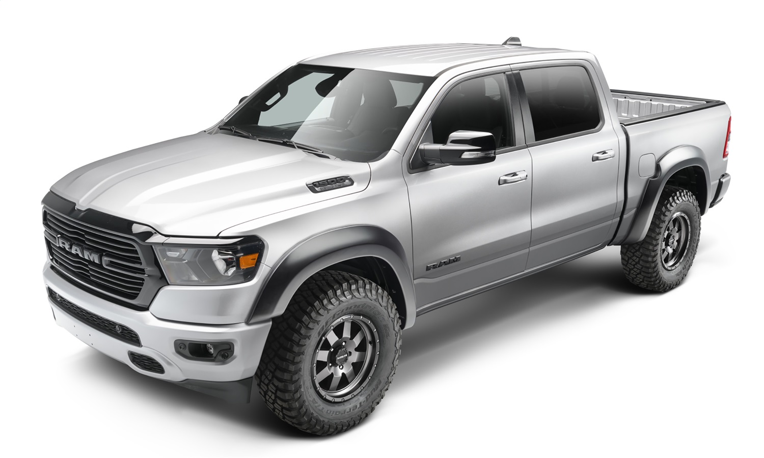 Bushwacker 50926-02 Extend-A-4 PC Fender Flares Fits 19-23 Ram