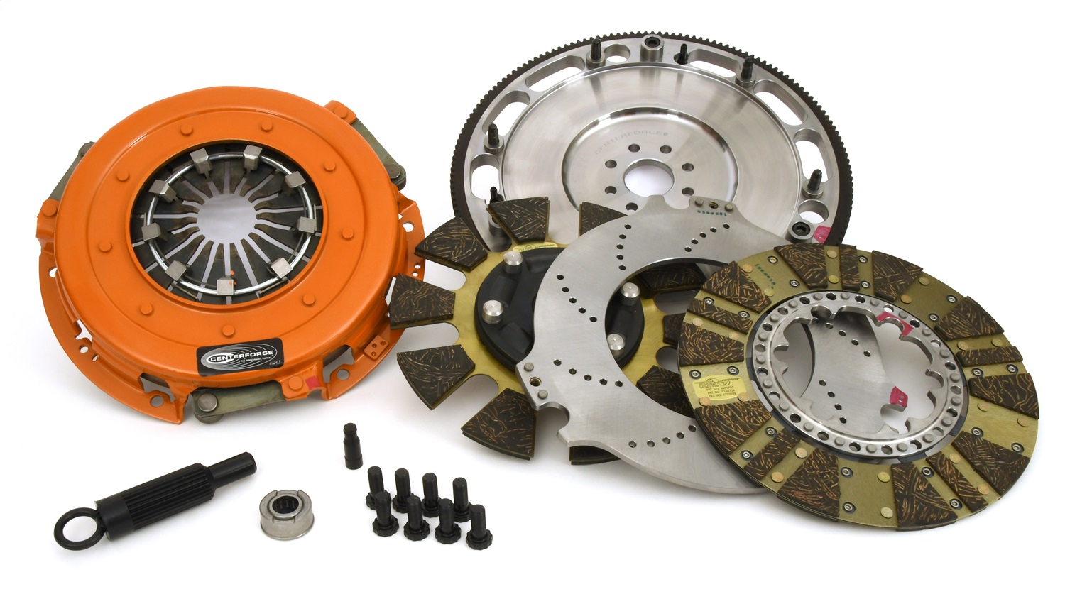Centerforce 413114805 DYAD Twin Disc Clutch Kit 96-17 Mustang Centerforce 413114805 DYAD Twin Disc Clutch Kit 96-17 Mustang