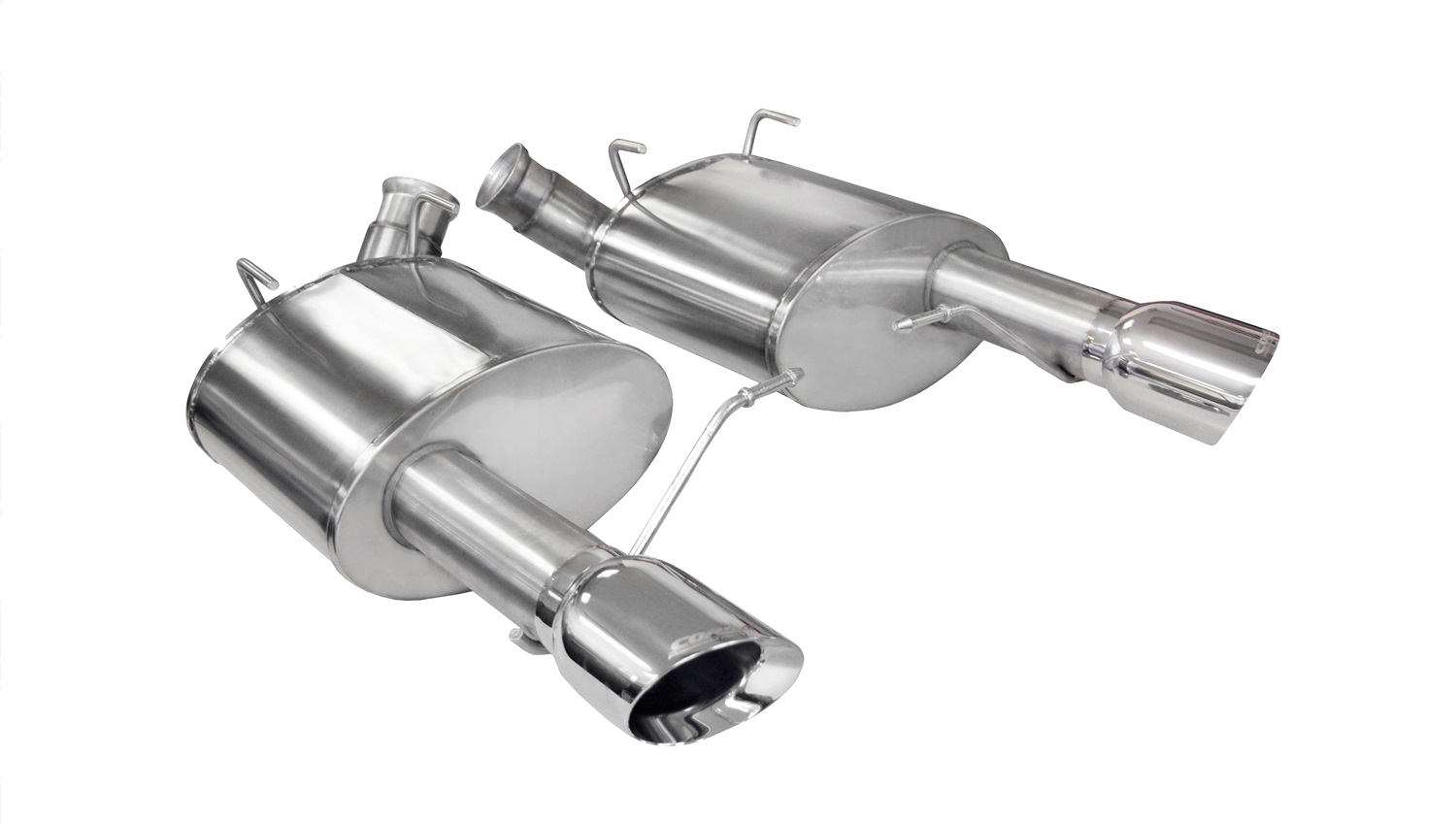 Corsa for 11-14 Ford Mustang GT/Boss 302 5.0L V8 Polished Xtreme Axle-Back