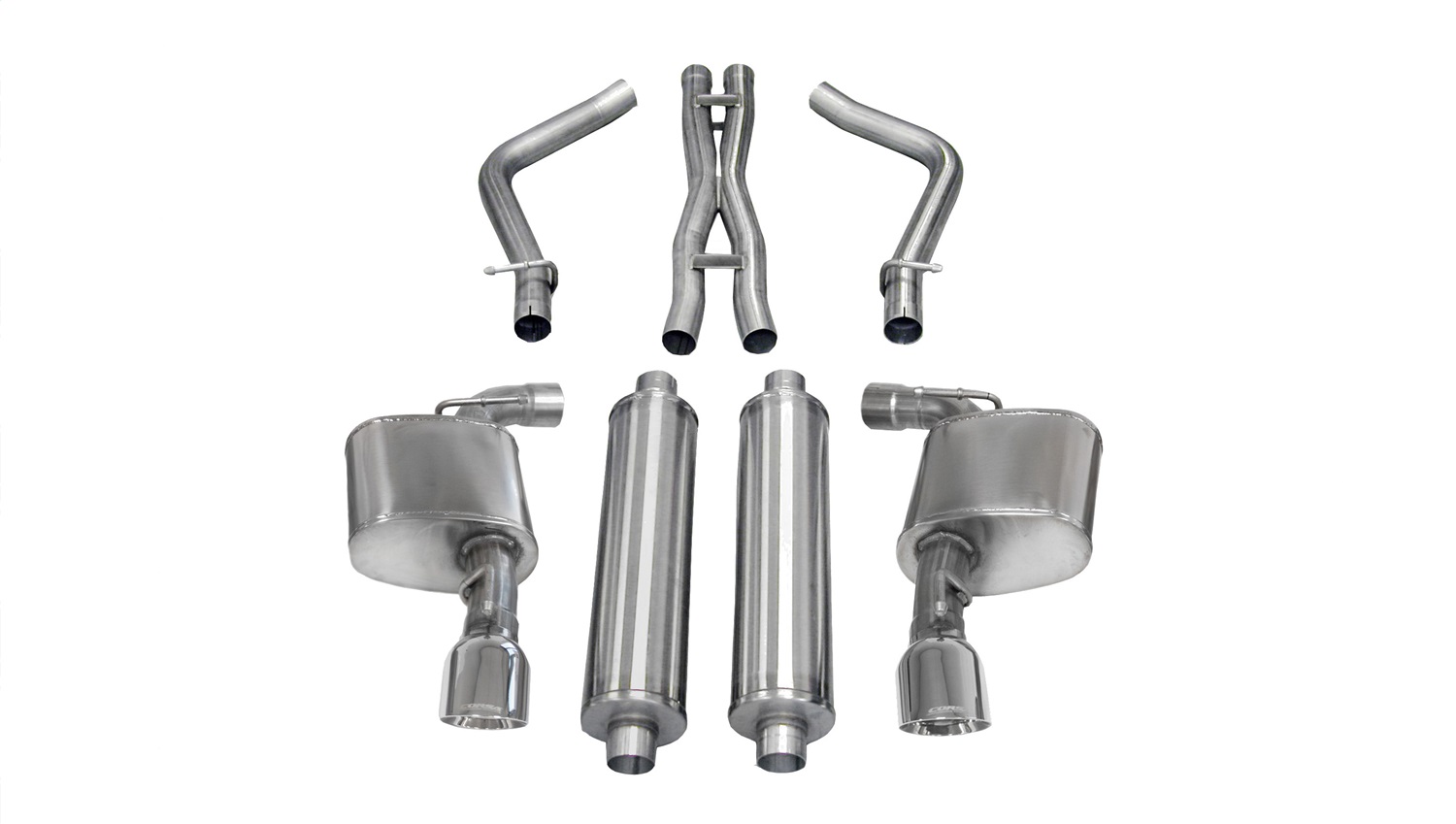 Corsa Performance 14464 Xtreme Cat-Back Exhaust System Fits 12-14 300 Charger