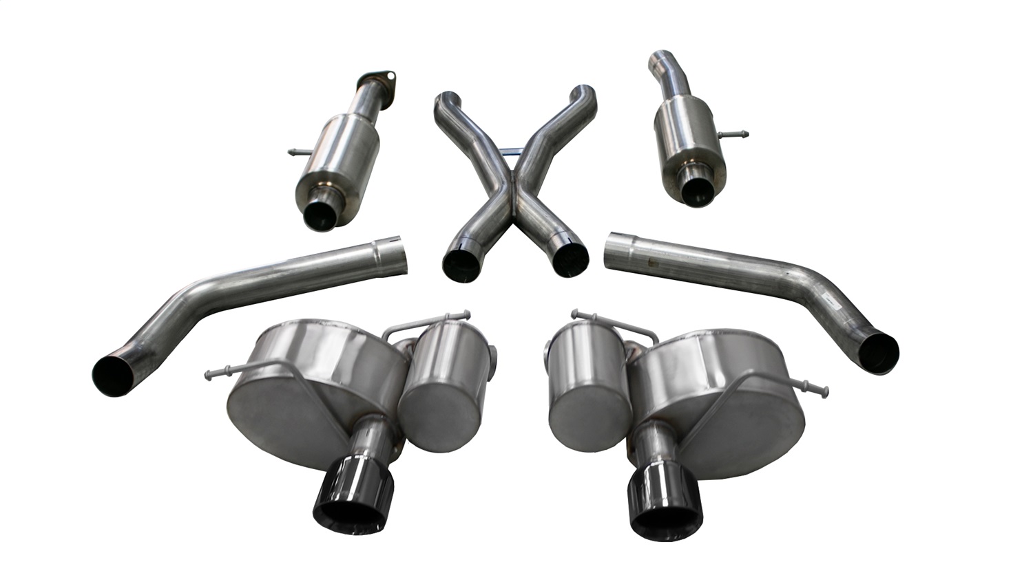 Corsa Performance 14466BLK Sport Cat-Back Exhaust System