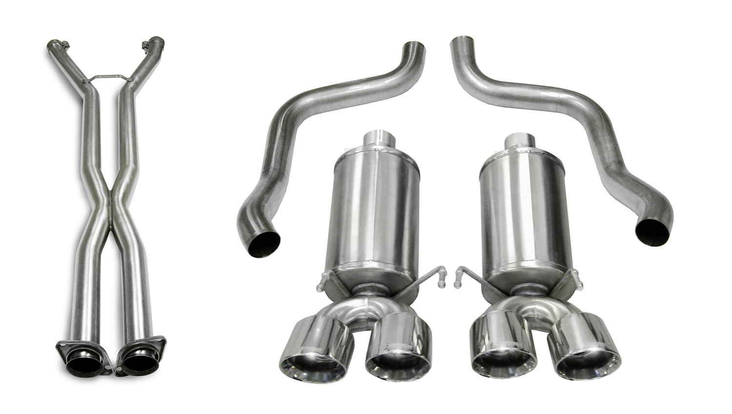 Corsa Performance 14469CB4 Xtreme Cat-Back Exhaust System Fits 05-08 Corvette