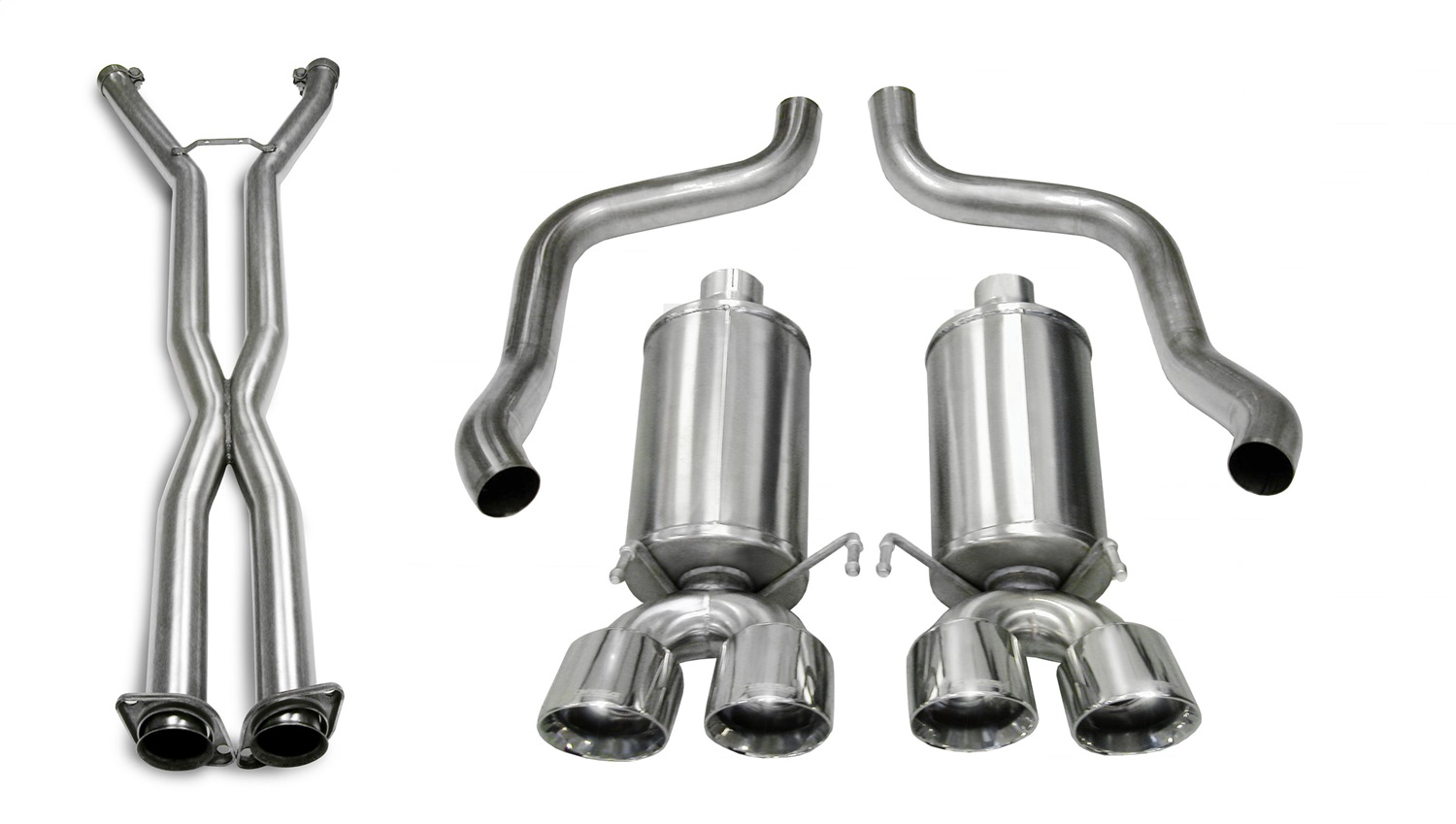 Corsa Performance 14469CB6 Xtreme Cat-Back Exhaust System Fits 06-08 Corvette