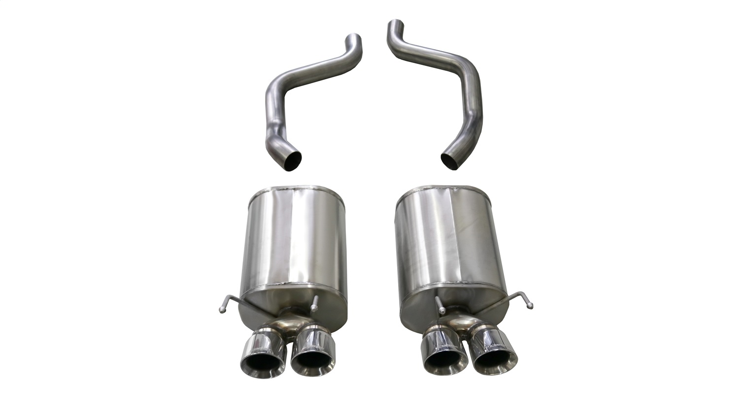 Corsa for 05-08 Chevrolet Corvette C6 6.0L V8 Polished Xtreme Axle-Back Exhaust