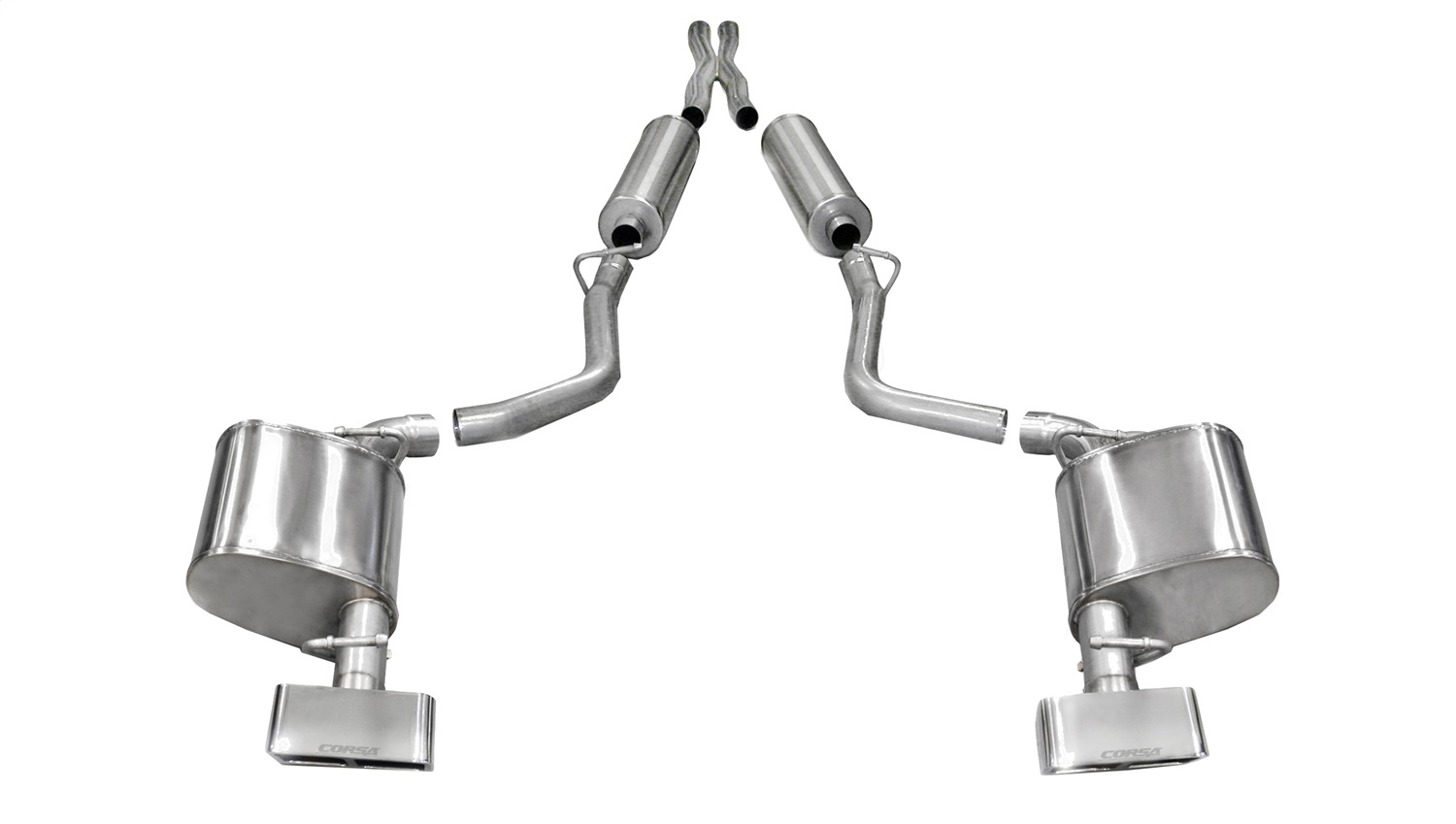 Corsa Performance 14529 Xtreme Cat-Back Exhaust System Fits 11-14 Challenger