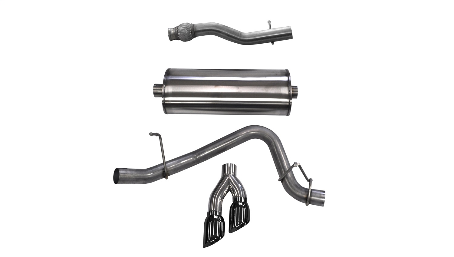 Corsa Performance 14748BLK Sport Cat-Back Exhaust System