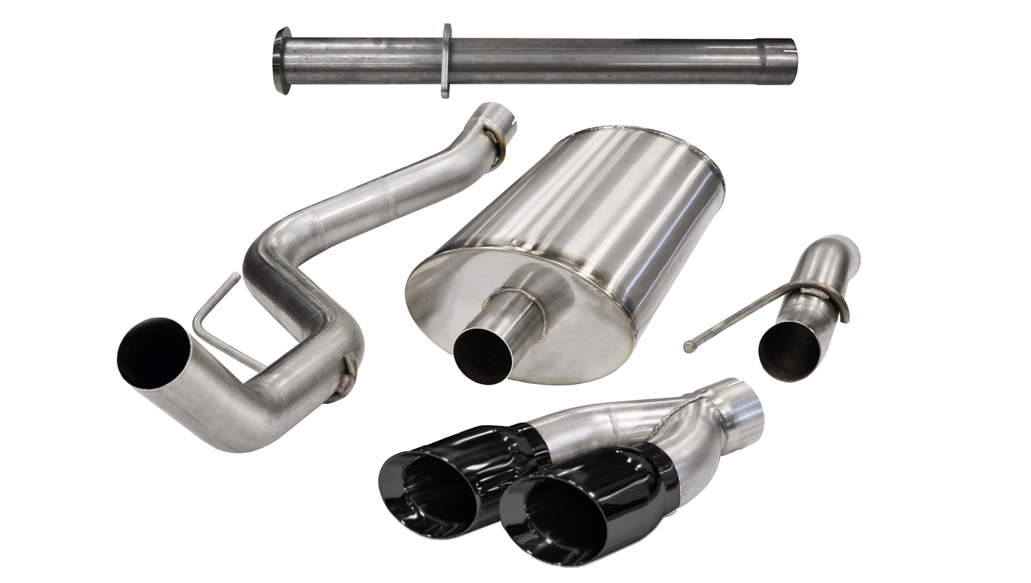 Corsa Performance 14759BLK Xtreme Cat-Back Exhaust System Fits 11-14 F-150