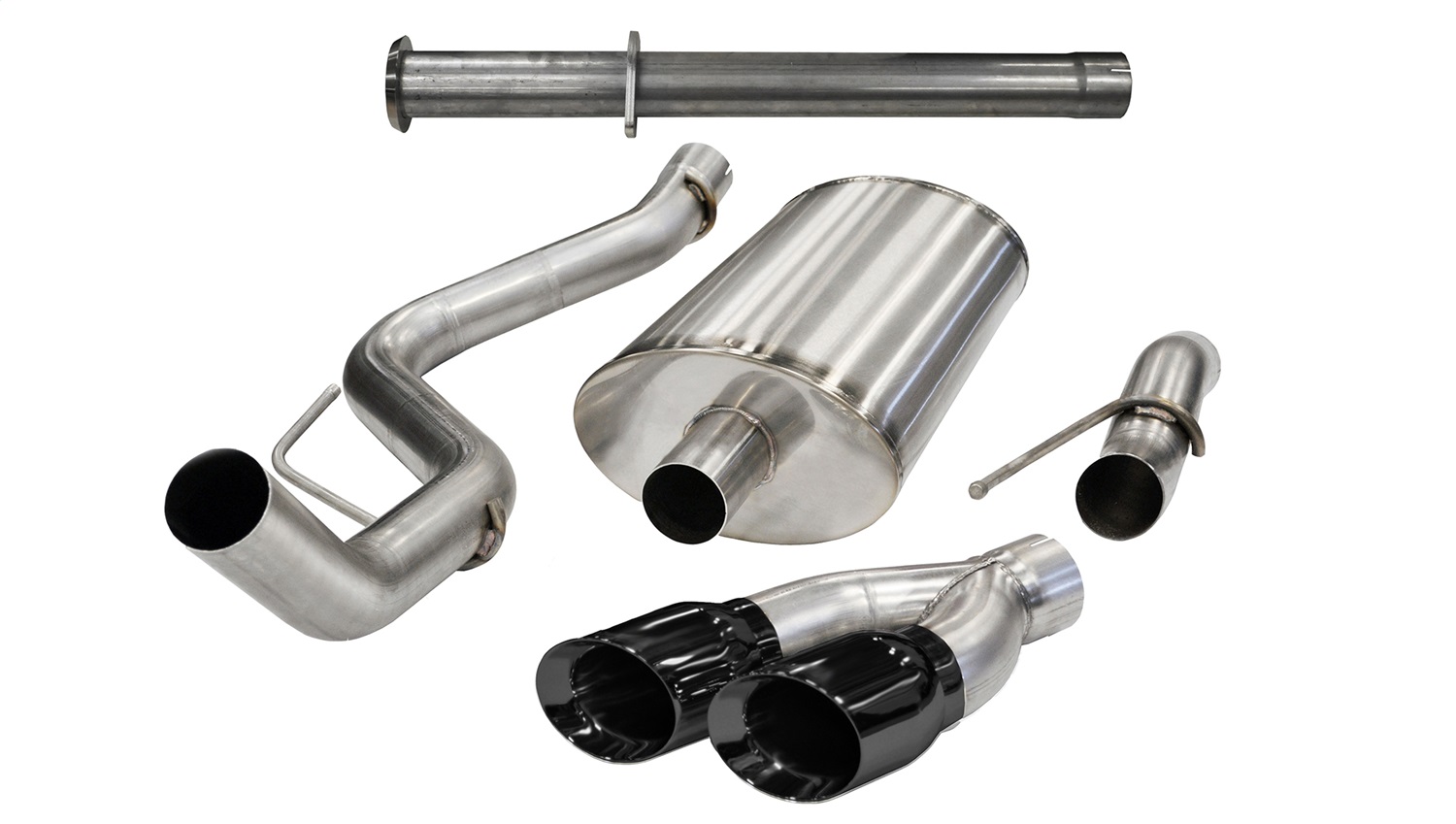 Corsa Performance 14760BLK Xtreme Cat-Back Exhaust System Fits 11-14 F-150