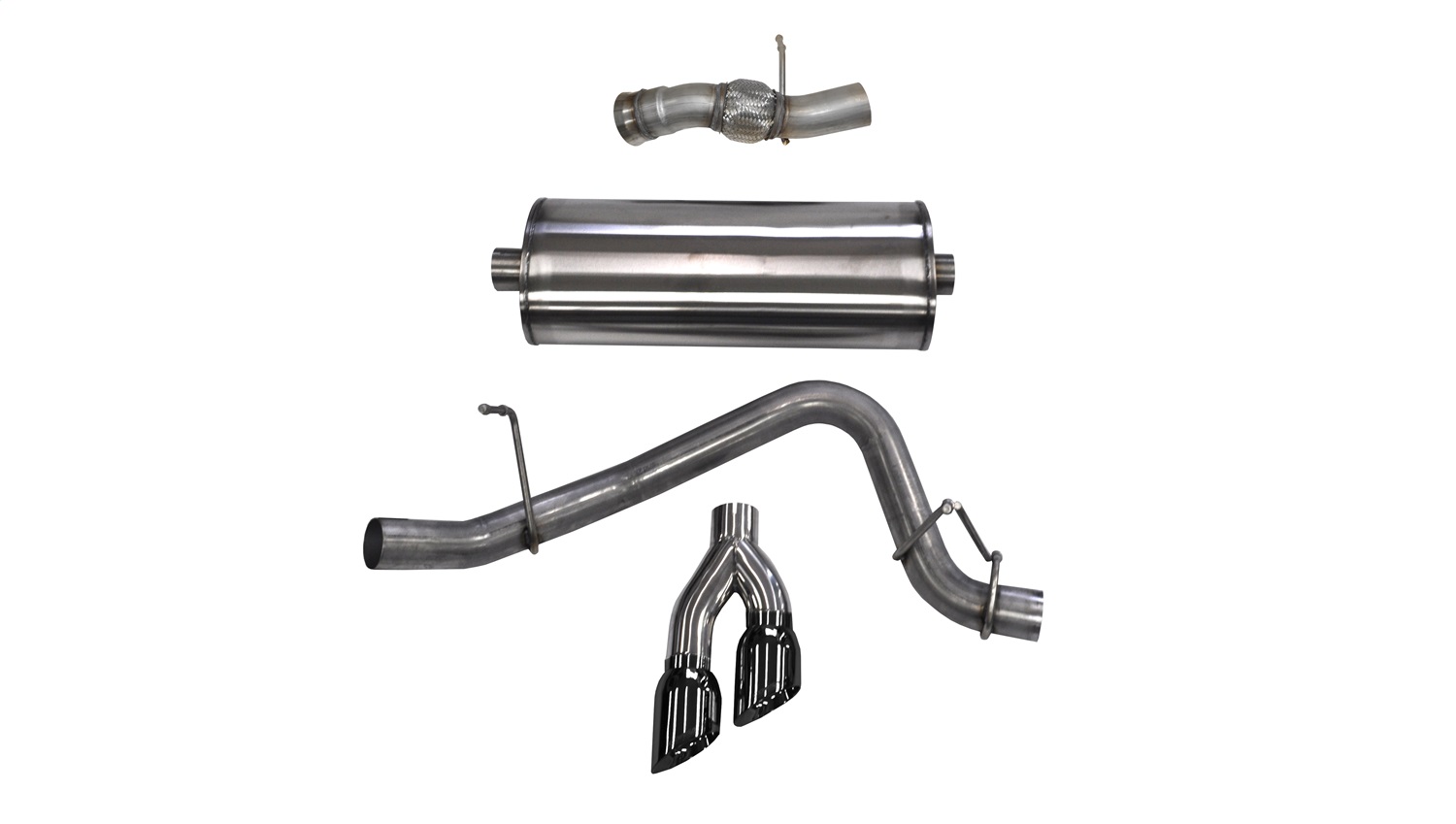 Corsa Performance 14826BLK Sport Cat-Back Exhaust System