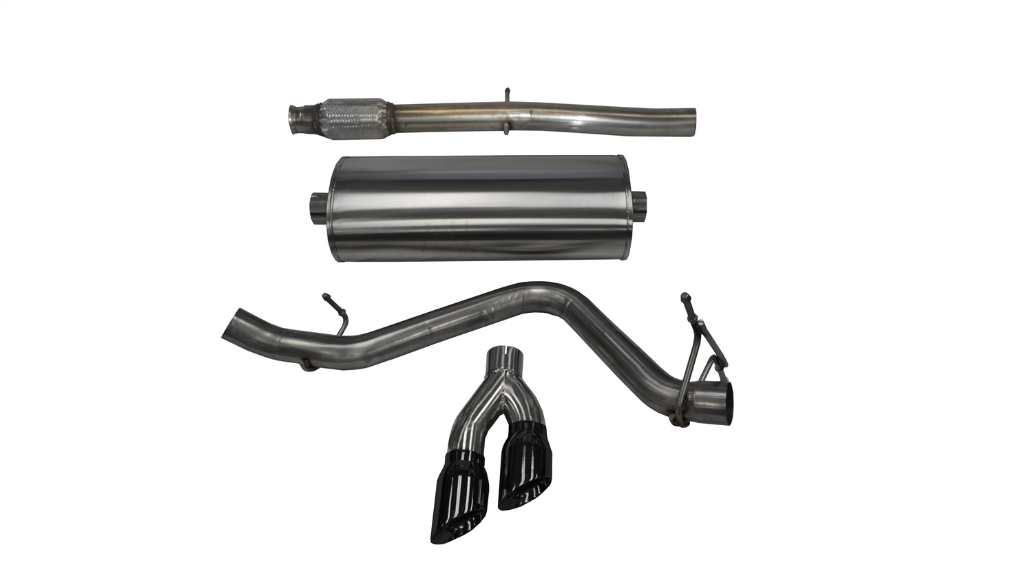 Corsa Performance 14848BLK Touring Cat-Back Exhaust System